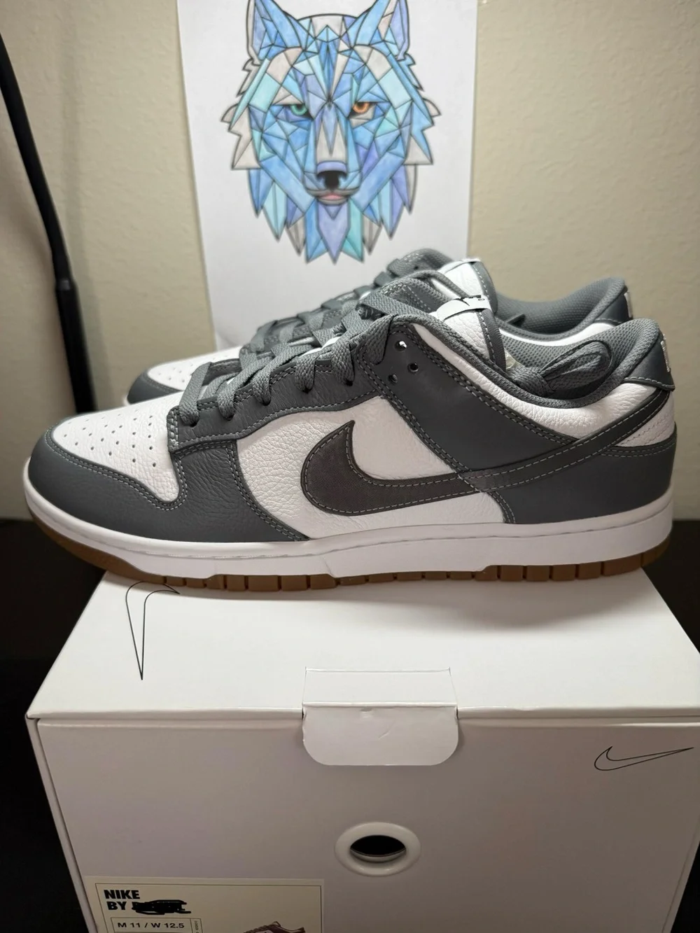 New Men’s Size 11 “Nike by You” Dunk Low
